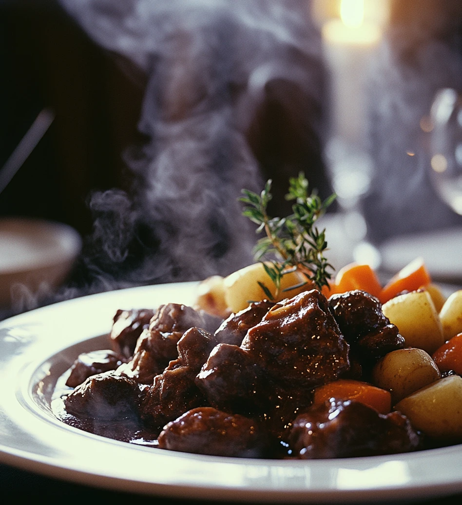 Boeuf Bourguignon produit du terroir