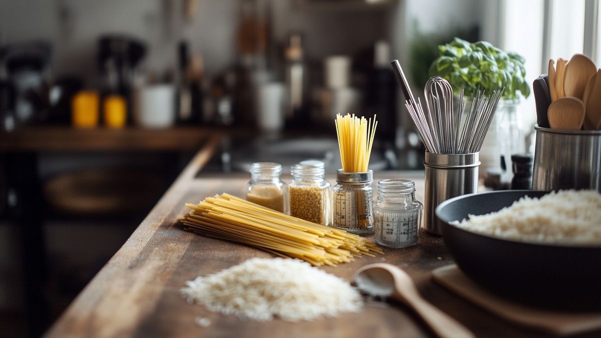 Cuisson en grande quantité de riz et pâtes : astuces pratiques