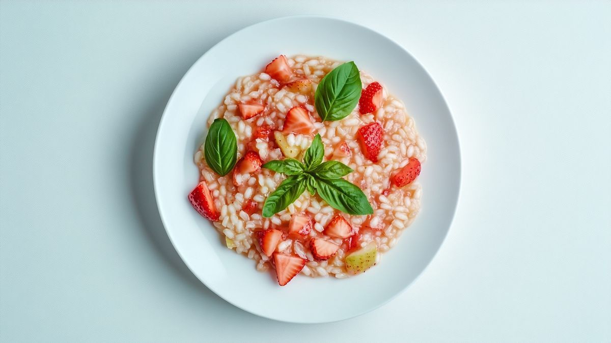 Délicieux Risotto aux Fraises !