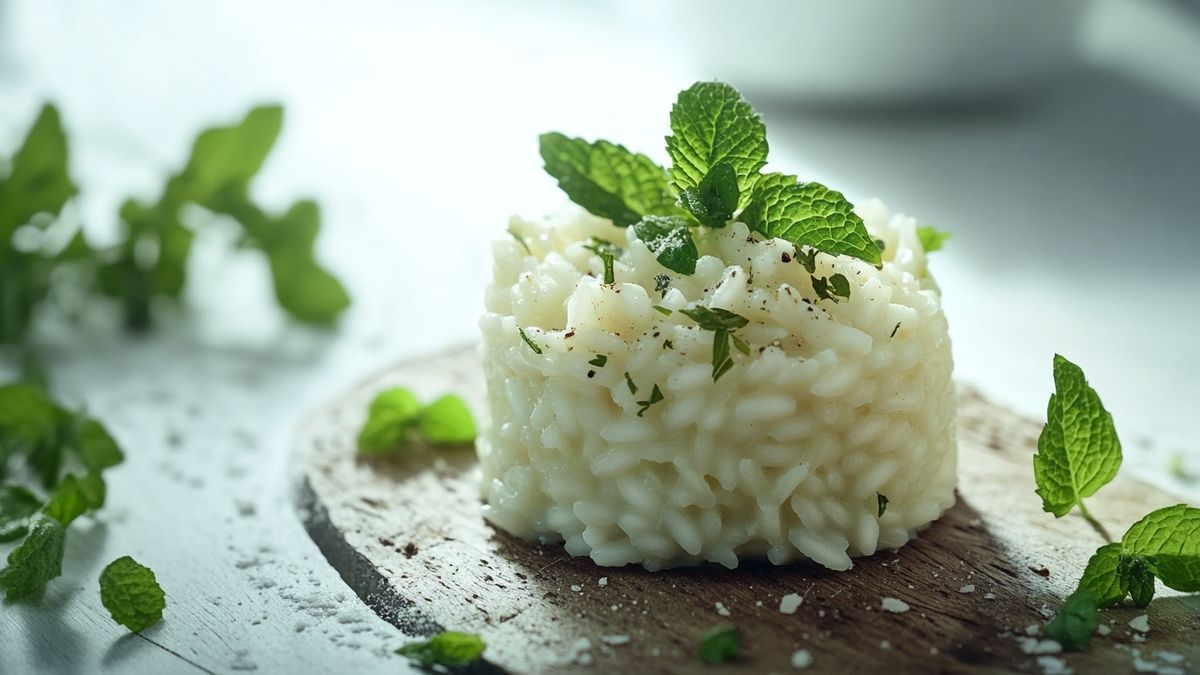 Risotto à la menthe : Vous ne l'avez jamais goûté ? Essayez-le sans attendre !