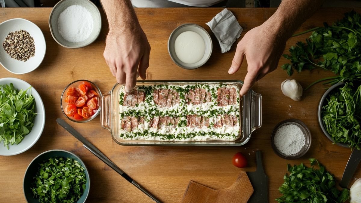 Assemblage de la terrine