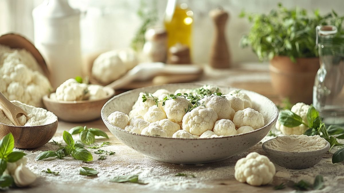 Gnocchis de chou-fleur | Une recette unique