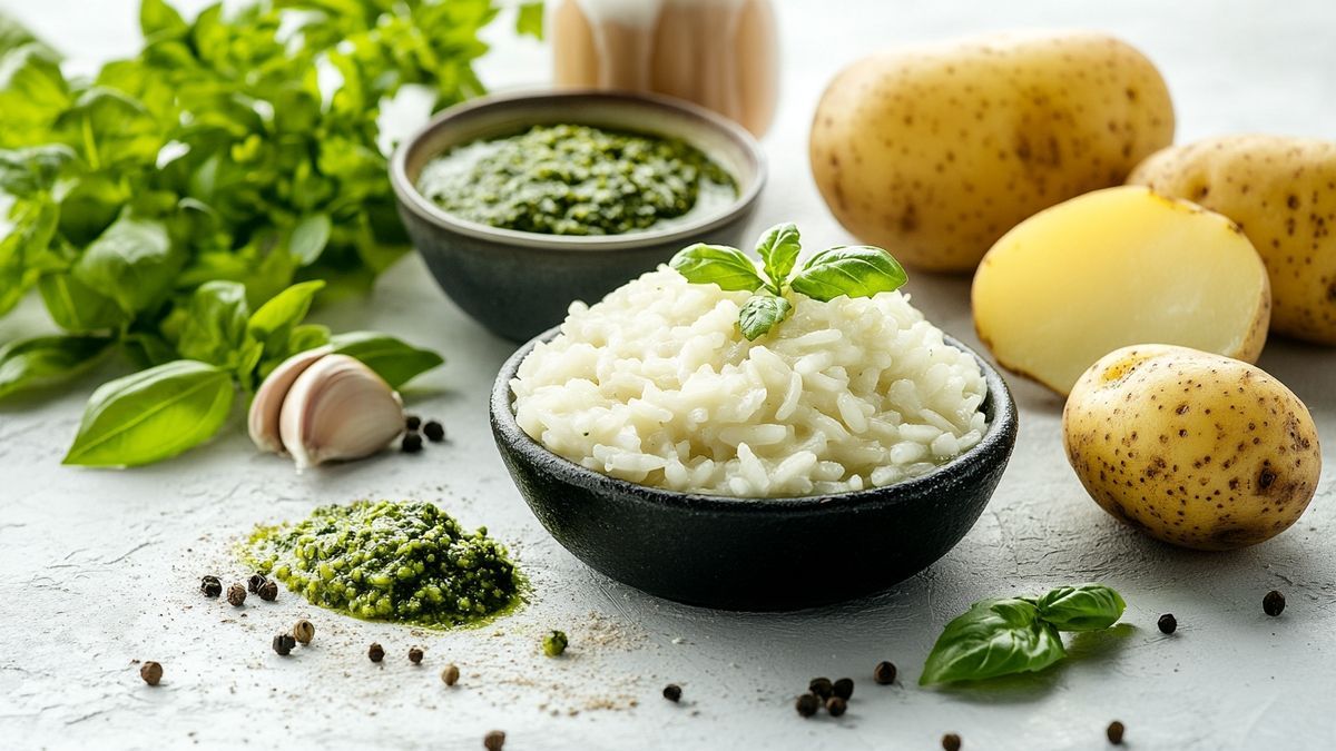 Risotto au pesto et pommes de terre : à découvrir pour le…