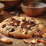 La meilleure recette de cookie géant aux pépites de chocolat et noisettes : un dessert gourmand inratable